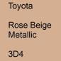 Preview: Toyota, Rose Beige Metallic, 3D4.